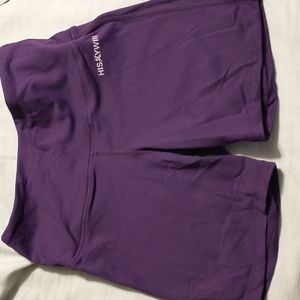 Compression workout shorts